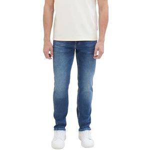 TOM TAILOR Josh Regular Slim Jeans voor heren, 10119 - Used Mid Stone Blue Denim, 29W / 32L