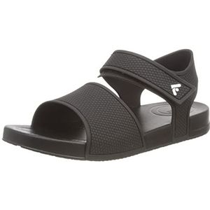 Fitflop Iqushion Kids Eergonomic Back Strap sandalen, uniseks, kinderen, Zwart, 32 EU