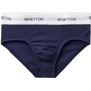 United Colors of Benetton Basislaag voor jongens, Blu Scuro 252, XS