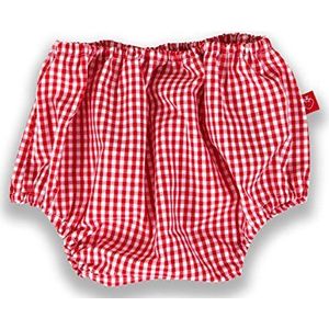 La Fraise Rouge 4251005604984 luier broek Marcel, maat 74-86, Vichy Karo, rood/wit