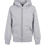 Build Your Brand - Organic Basic Sweatshirt - Groen - Katoen - Met Rits