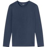 SCHIESSER - Shirt 1/1 - Blauw - Unisex - Onderhemden