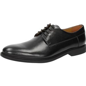 Sioux Heren Lopondor plat Oxford, zwart, 40 EU, Zwart, 40 EU