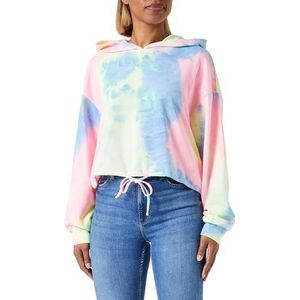 nascita Dames Hoodie 19020020-NA03, roze-blauw, L, roze/blauw, L