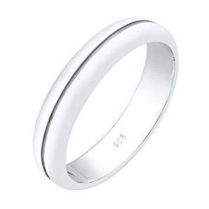 Elli Ring Dames Engagement Elegant Basic in 925 Sterling Zilver