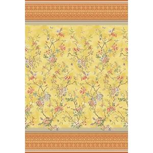 Bassetti Pallanza sprei, katoen, geel, 180 x 255