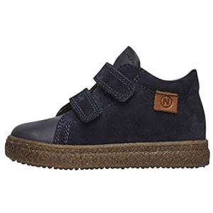 naturino mt 22 hoge 2 velcro's lederen sneakers Albus navy