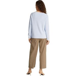 Tommy Hilfiger - CO CARDI FINE GG LS BOAT-NK SWT - Pullover - Breezy Blue - Met Raglanmouwen