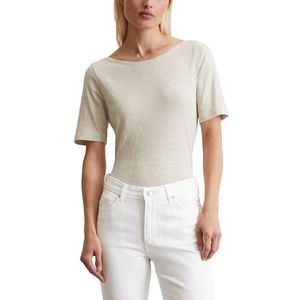 MARC OPOLO - T-shirt - Wit - 100% Biologisch Katoen