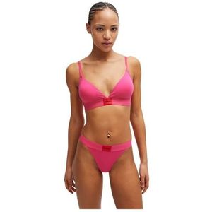 HUGO - Triangel-bh - Bright Pink - TRIANGLE RED LABEL - Zonder Beugels - Gevoerd