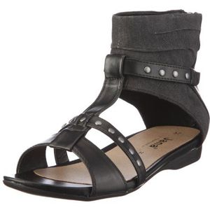 Jana Fashion 8-8-28172-26 damessandalen, zwart, 41 EU