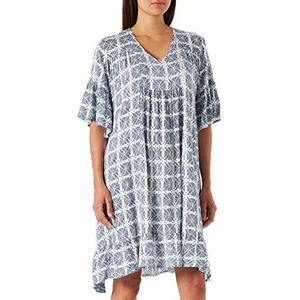 Unmade Copenhagen Casual jurk voor dames met korte mouwen, off-white, S