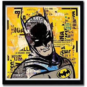 K.Olin Tribu Poster Batman van Michiel Folkers, papier, wit, 20 x 30 x 0,1 cm