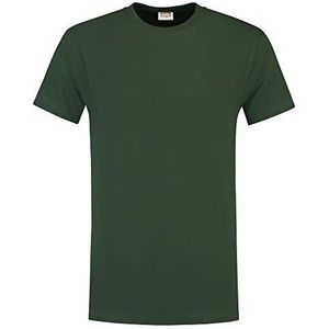Tricorp 101001 Casual T-shirt, 100% gekamd katoen, 145g/m², flessengroen, maat 4XL