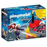 PLAYMOBIL City Action 9468 - Brandweerteam met waterpomp