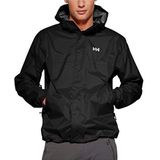 Helly Hansen Heren Loke waterdichte jas, zwart, M