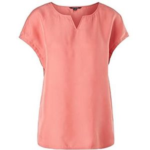 comma Damesblouse met korte mouwen.