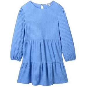 TOM TAILOR Meisjesjurk, 18712 - Sicilian Blauw, 146 cm