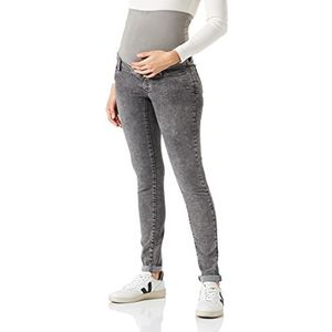 SUPERMOM Dames Jeans Austin Over The Belly Skinny, Grijs Denim - P328, 29