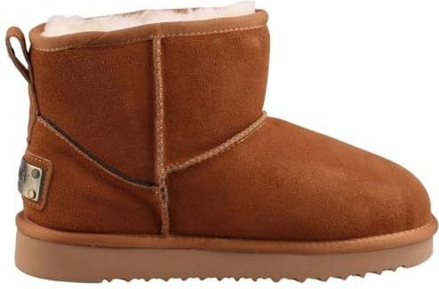 Merk - Snowboots - Effen - Leer - Suède