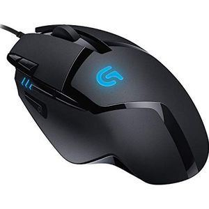 Logitech G402 Hyperion Fury Gaming Muis, 4.000DPI, lichtgewicht, 8 Programmeerbare Knoppen, PC/Mac - Zwart