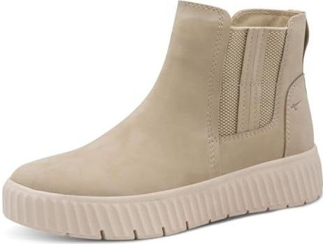 TAMARIS Comfort Chelsea-laarzen voor dames, beige, 36 EU, beige, 36 EU