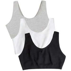 Fruit of the Loom Sportbeha voor dames in tankstijl, voordeelverpakking, 36