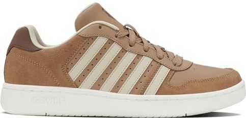 K-Swiss - Court Palisades - Sneakers - Indian Tan/Snow White/Crème Brulee/Soft Silt - Laag