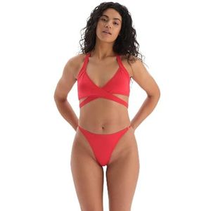 Dagi Bikinibroekje voor dames, rood, 40
