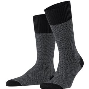 ESPRIT - Cozy Piqué Boot - Sokken - Zwart - 1 paar - M
