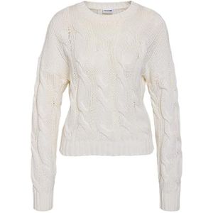 Noisy May - NMDARA - Gebreide Trui - Grijs - Regular Fit