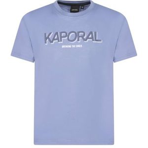 Kaporal, T-shirt, model OWAN, jongens, steenwash, 14 A; regular fit, korte mouwen, ronde hals, Stonewash, 14 Jaren