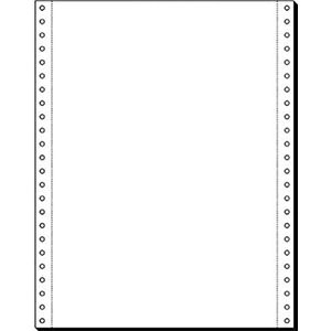 Sigel 12237 Listing Papier, 12"" x 240 mm, microgeperforeerd, 1-delig, 70 g/m, leeg, 2000 vellen