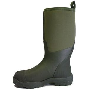 Muck Boots Derwent II rubberlaars voor dames, Donkergroen, 39.5 EU