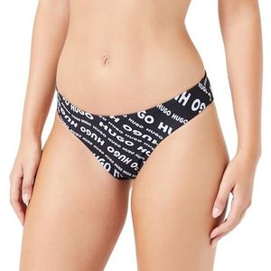 BOSS Dames Swirly Bikini BOT Classic, zwart 1, 3XL