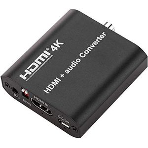 BeMatik - HDMI 4K naar HDMI 4K converter en coaxiale en optische analoge analoge audio