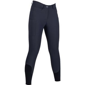 HKM Rosewood Siliconen Kniestukken Grijs 40