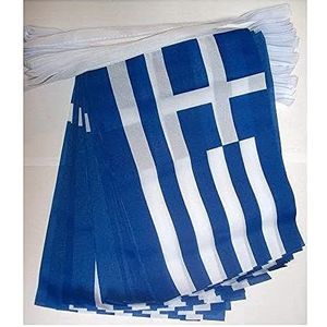 AZ FLAG - 50 States of US Bunting Flag - 50 Feet Garland with 50 Small American states Flags 8'' x 6'' - 100% Polyester String Pennant - 15 meters