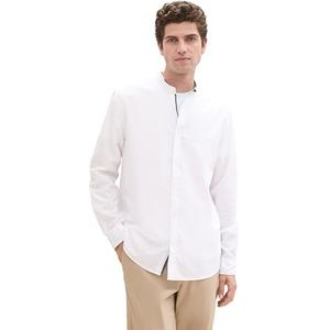 TOM TAILOR heren overhemd, 20000 - wit, XXL