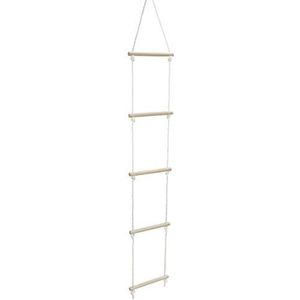 HUDORA - gebreide ladder kinderen - houten ladder tuin - 72117