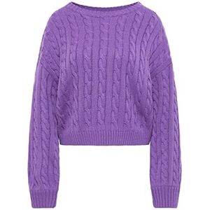 hoona Gebreide damestrui 12419377-HO03, lila, M/L, lila, M/L