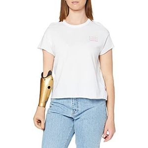 Marc O'Polo Denim T-shirt voor dames, wit (white 100), XS