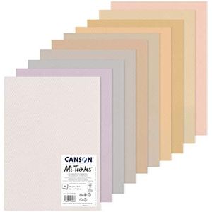 Canson Mi-Teintes Pack A3 10H 60% bij 160g pastelkleuren