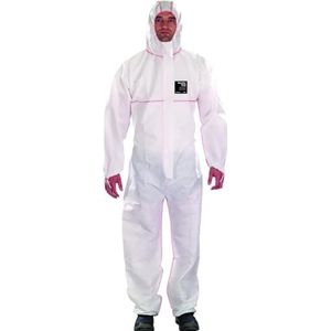 Ansell 1500-111/138 jumpsuit, wit, 7 (3XL) uniseks, Wit, 3XL
