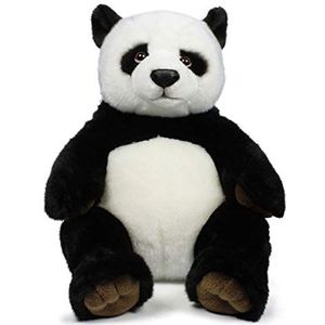 WWF WWF16809 Pluche Panda, realistisch vormgegeven pluche dier, ca. 47 cm groot en heerlijk zacht