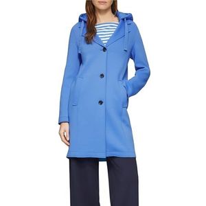 Lichte Mantel - Gestructureerde Scuba - Afneembare Capuchon - Ongevoerd