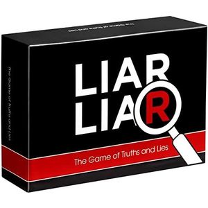 Dyce Games - Liar Liar: The Game of Truths and Lies - Gezinsvriendelijk kaartspel - Vanaf 10 jaar - Voor 3+ Spelers - Engelstalig