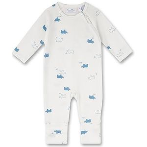 Sanetta Romper/overall jongens, Ivoor, 56