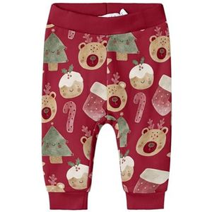 NAME IT Nbnrahus Sweat Pant Bru, jester rood, 62