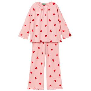 United Colors of Benetton pyjamaset voor meisjes, Meerkleurig, 100 cm